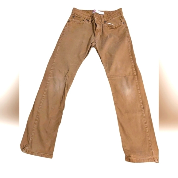 Levi's® 511 Slim Jeans - Classic Camel 🐪 Size 14 Reg 27/27 (slim fit) - Picture 4 of 8